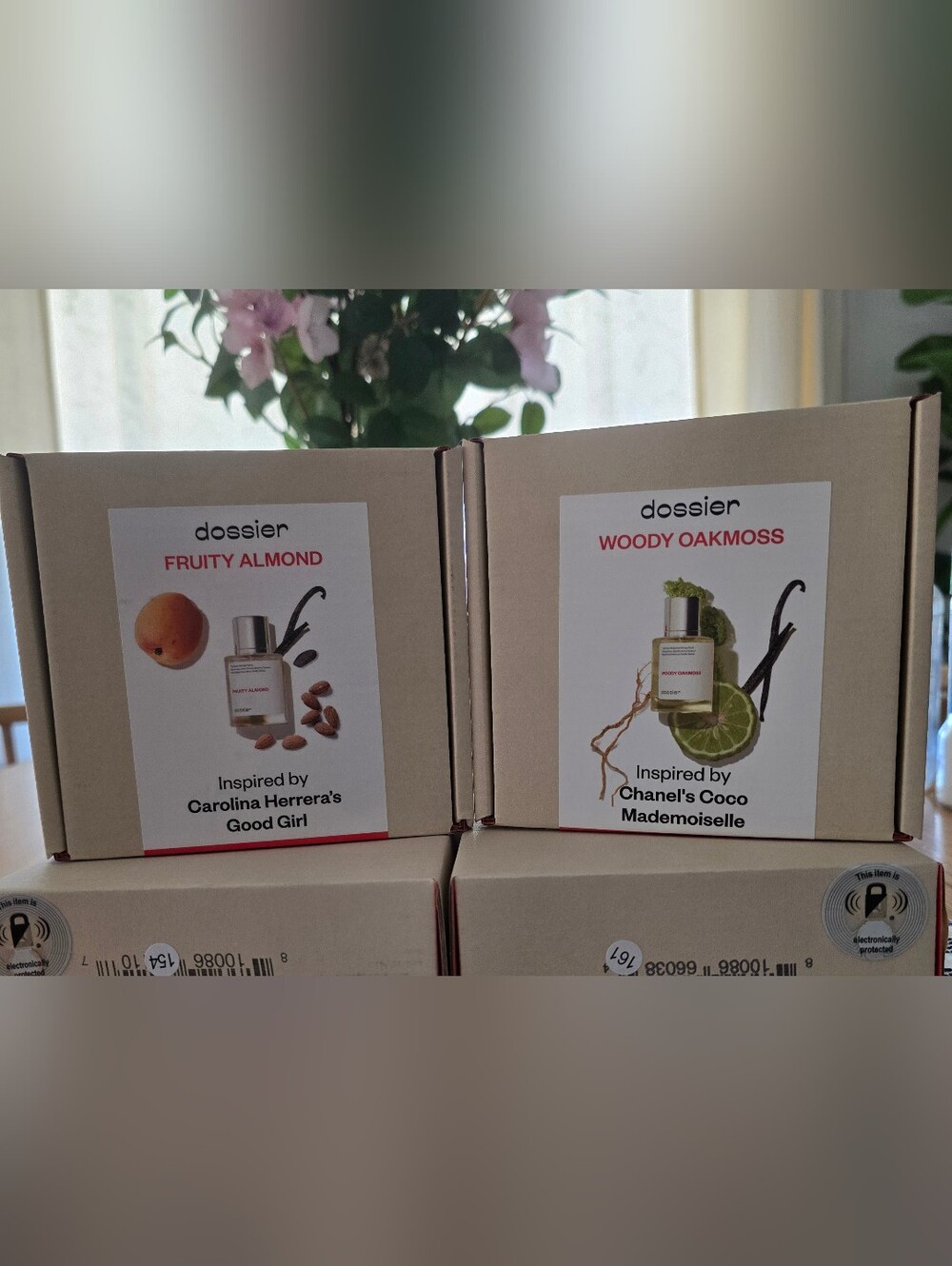 Dossier Fruity Almond & Woody Oakmoss Perf Set - Neutral Packaging